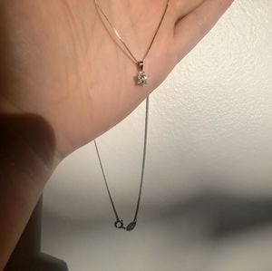 14K diamond butterfly